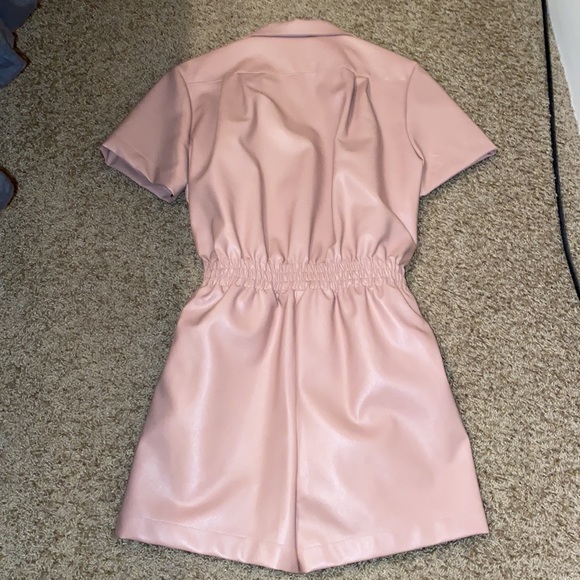Amanda Uprichard leather romper. Worn once and in great condition! - Picture 3 of 3